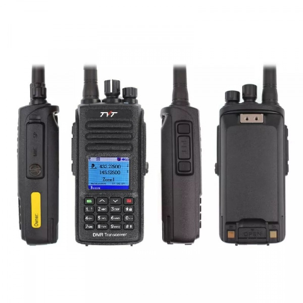 Портативная радиостанция TYT MD-UV390 DMR AES 256 IP67 Type-C 10Вт фото в интернет-магазине Radio26