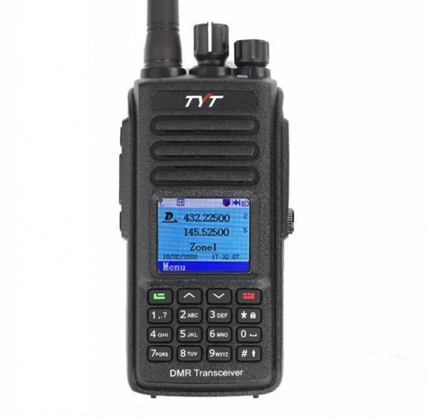 Портативная радиостанция TYT MD-UV390 DMR AES 256 IP67 Type-C 10Вт фото в интернет-магазине Radio26