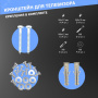 Кронштейн для телевизора 10"-27" дюймов наклонный REXANT фото в интернет-магазине Radio26
