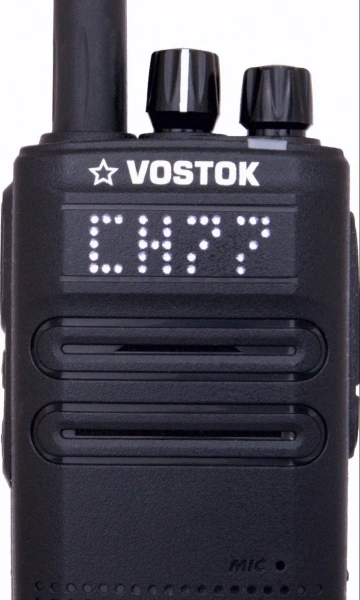 Vostok ST-71 портативная (носимая) радиостанция 7W 99 каналов СКРЫТЫЙ ДИСПЛЕЙ ! фото в интернет-магазине Radio26