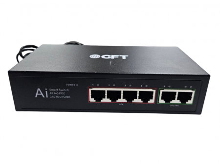 PoE коммутатор GFT-SW42POE фото в интернет-магазине Radio26
