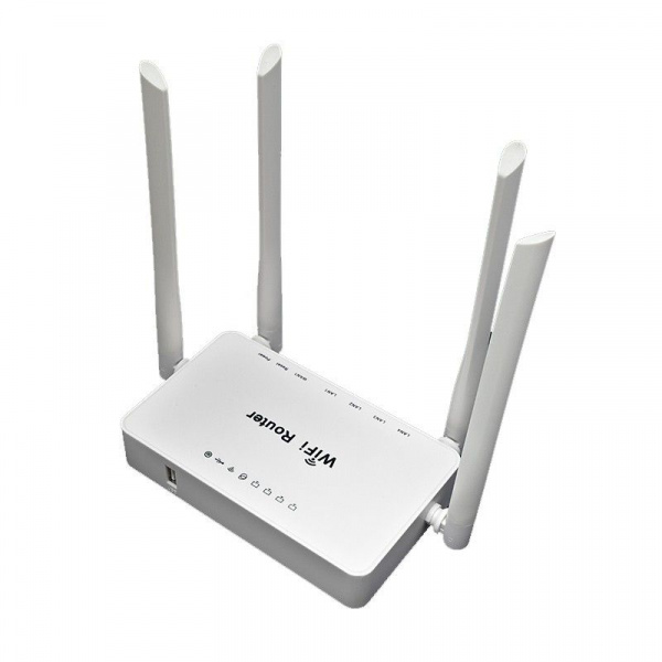 ZBT-WE1626 Wi-Fi роутер с 4 внешними 5dbi антеннами, 4-lan портами, USB поддержкой модемов фото в интернет-магазине Radio26