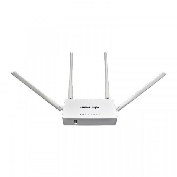 ZBT-WE1626 Wi-Fi роутер с 4 внешними 5dbi антеннами, 4-lan портами, USB поддержкой модемов фото в интернет-магазине Radio26