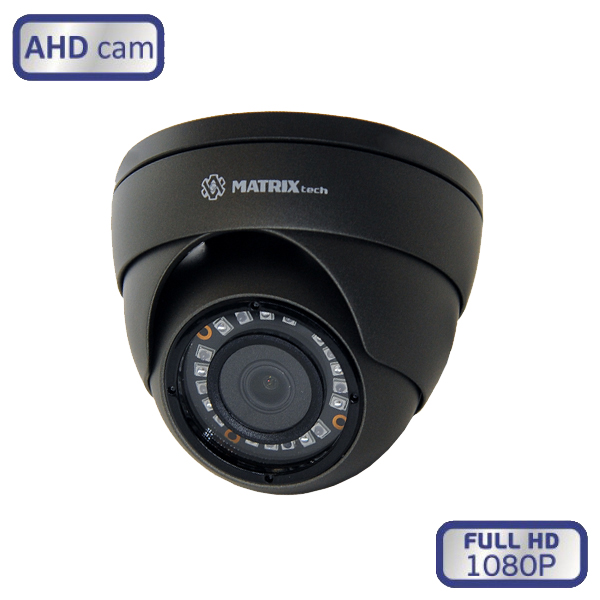 MT-DG1080AHD20X Цветная 2.0MP Analog HD 1080P, купольная антивандальная камера с ИК подсветкой. Матр