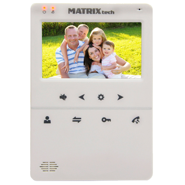 Видеодомофон MATRIXtech MT-MW4.3A (M)
