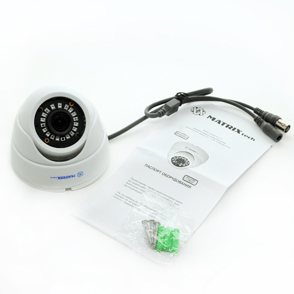 MT-DW1080AHD20XF(2.8) Цветная 2.0MP Analog HD 1080P, купольная камера с ИК подсветкой. Матрица 1/2.9 фото в интернет-магазине Radio26