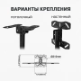 NB T560-15 ЧЕРНЫЙ  ПОТОЛОЧНЫЙ VESA диа-ль 32-57", нагрузка 68 кг.от потолка 70-160 см. , вес 5 кг, , фото в интернет-магазине Radio26