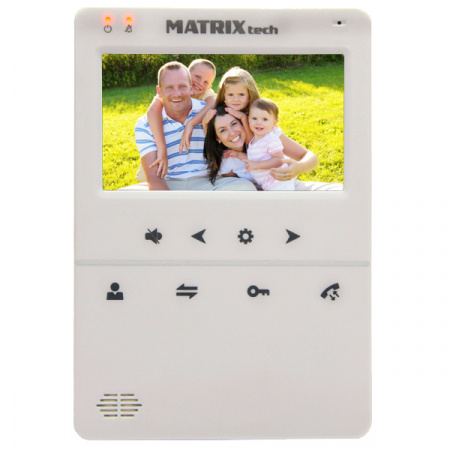 Видеодомофон MATRIXtech MT-MW4.3A (M) фото в интернет-магазине Radio26