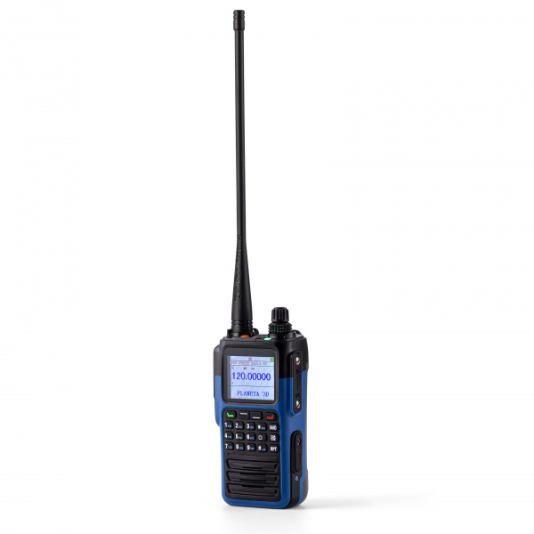 Терек Планета 3Д UHF/VHF/Авиа (118-136 МГц/136-174/МГц 400-480 МГц) портативная аналоговая рация