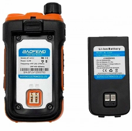 Рация Baofeng BF-UV12 фото в интернет-магазине Radio26