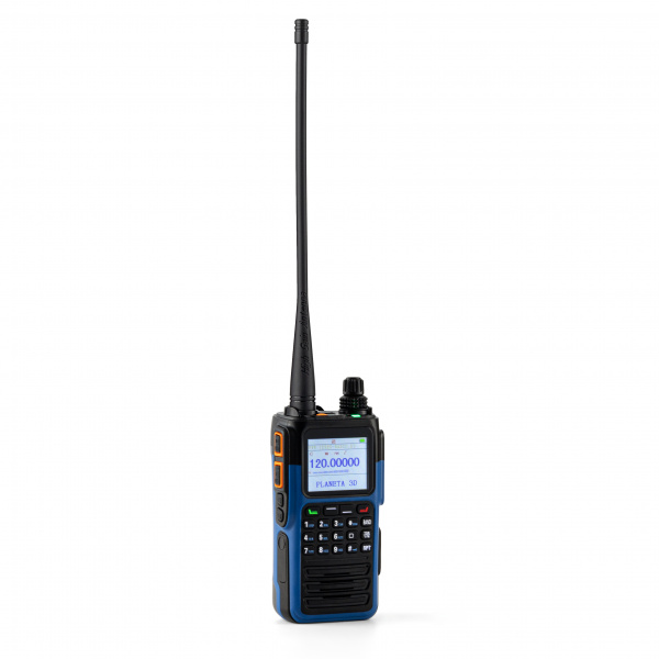 Терек Планета 3Д UHF/VHF/Авиа (118-136 МГц/136-174/МГц 400-480 МГц) портативная аналоговая рация фото в интернет-магазине Radio26