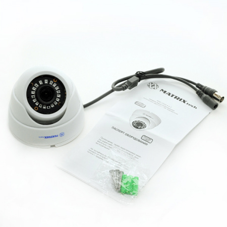 MT-DW1080AHD20XF(2.8) Цветная 2.0MP Analog HD 1080P, купольная камера с ИК подсветкой. Матрица 1/2.9 фото в интернет-магазине Radio26